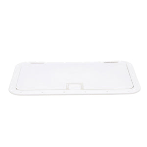 Seachoice 39161 10" x 20" ID Hatch - Arctic White