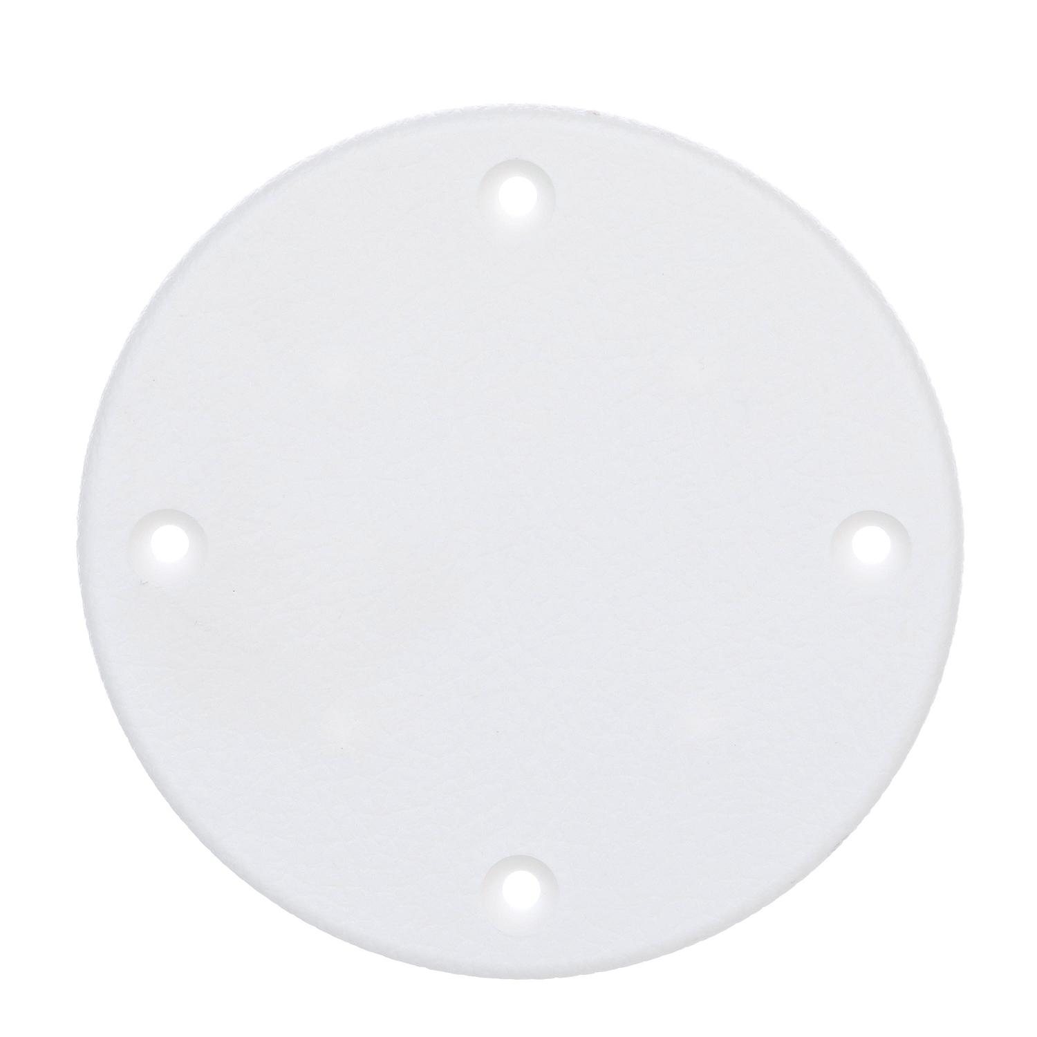 Seachoice Polypropylene Cover Plate Arctic White
OD: 4-1/8"