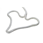 Double Braid Nylon Dock Line, White, 1/2in x 15ft