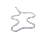 Double Braid Nylon Dock Line, White, 1/2in x 20ft