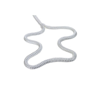 Double Braid Nylon Dock Line, White, 1/2in x 20ft