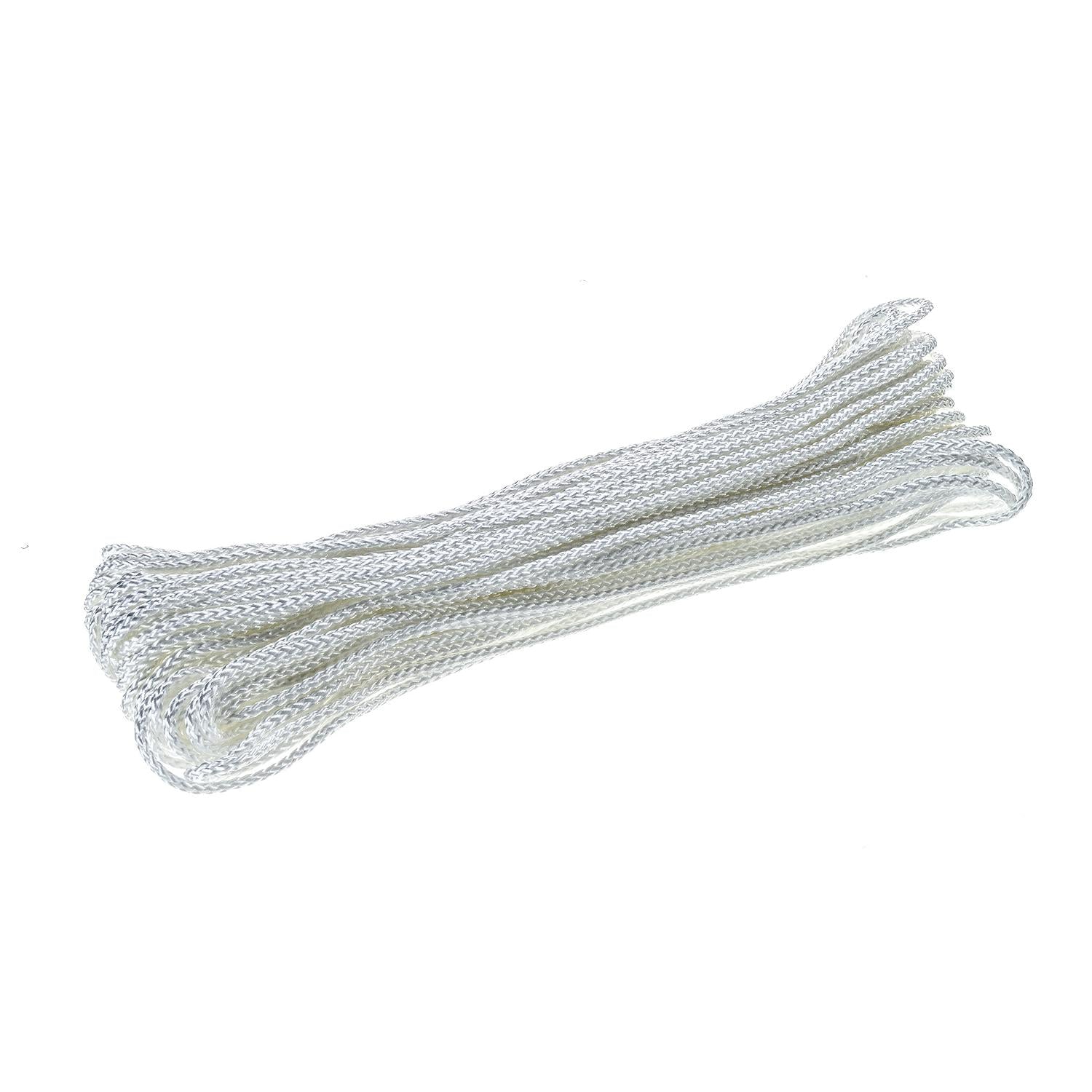Braided Utility Line, White, 1/8in x 100ft