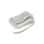 Seachoice 40251 Double Braid Nylon Dock Line 5/8" x 25' White