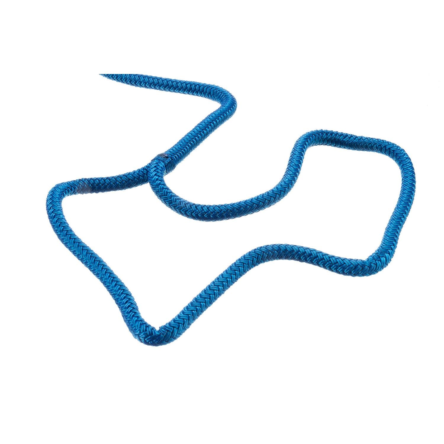 Double Braid Nylon Dock Line, Blue, 3/8in x 20ft