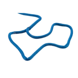 Double Braid Nylon Dock Line, Blue, 3/8in x 20ft