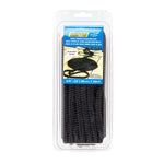 Seachoice 40321 Double Braid Nylon Dock Line 3/8" x 25' Black