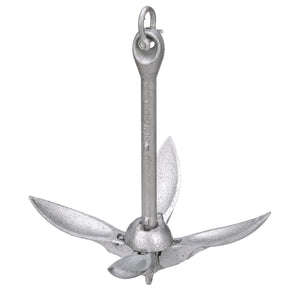Seachoice 41000 Galvanized Folding Grapnel Anchor, 3-1/2 lbs.