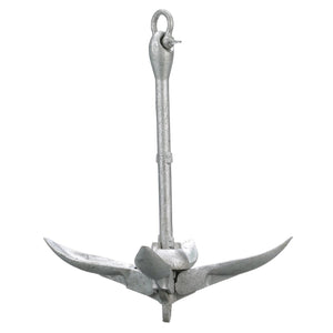 Seachoice 41030 Galvanized Folding Grapnel Anchor, 9 lbs.