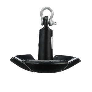 Seachoice 41500 Black Vinyl Coated River Anchor, 12 lbs.