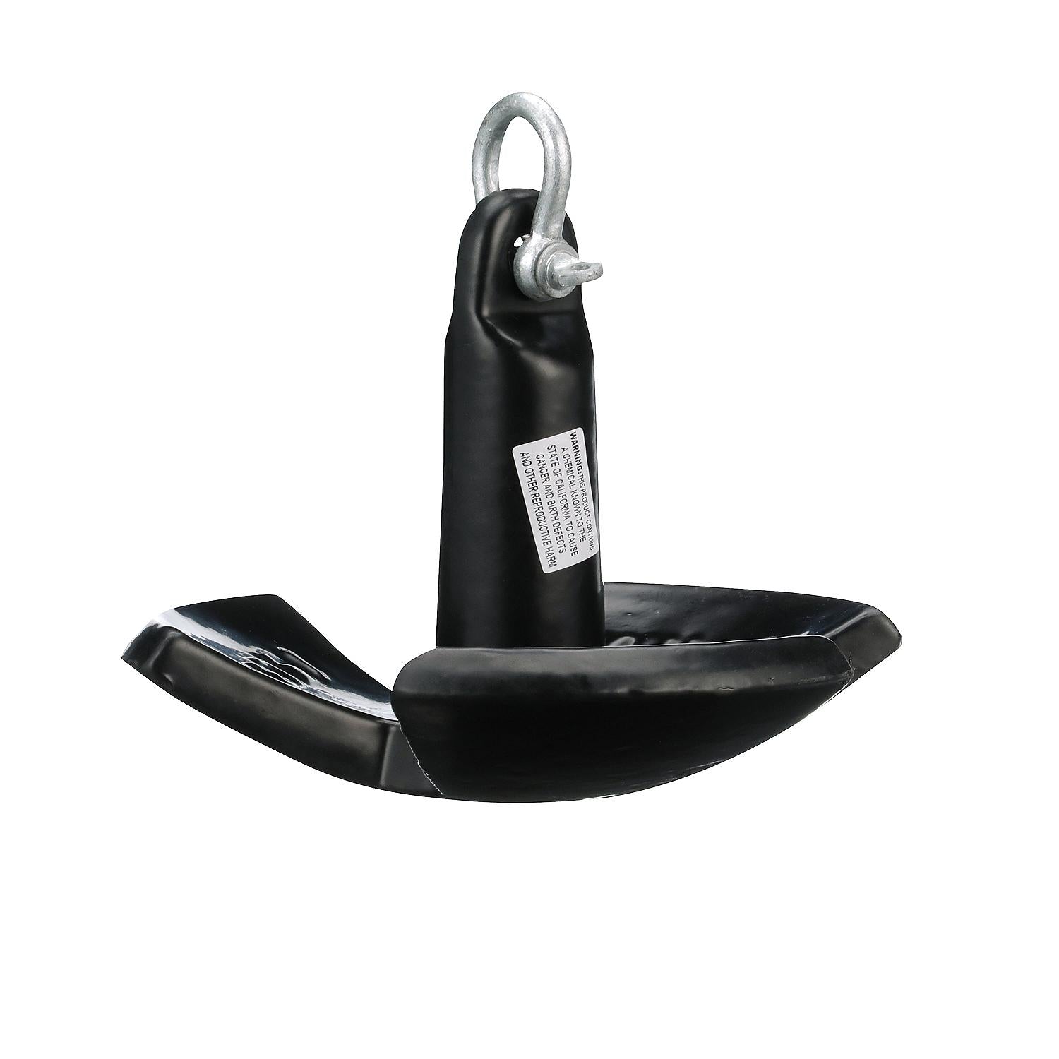Seachoice 41510 Black Vinyl Coated River Anchor, 15 lbs.