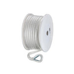 Seachoice Double Braid Nylon Anchor Line, White