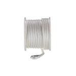 Seachoice Double Braid Nylon Anchor Line, White