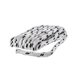 Seachoice 42401 Double Braided 100% MFP Dock Line 3/8" x 15' White w/Black Tracer