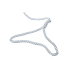 Seachoice 42521 3-Strand Twisted Nylon Dock Line, 3/8" x 20', White