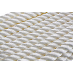 Seachoice 3-Strand Twisted Nylon Dock Line, White, 3/4" x 35'
