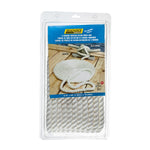 Seachoice 3-Strand Twisted Nylon Dock Line, White, 3/4" x 50'