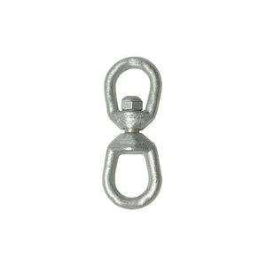 Eye & Eye Swivel, Hot Dip Galvanized, 1in