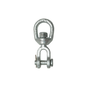 Jaw & Eye Swivel, Hot Dip Galvanized, 1/2in