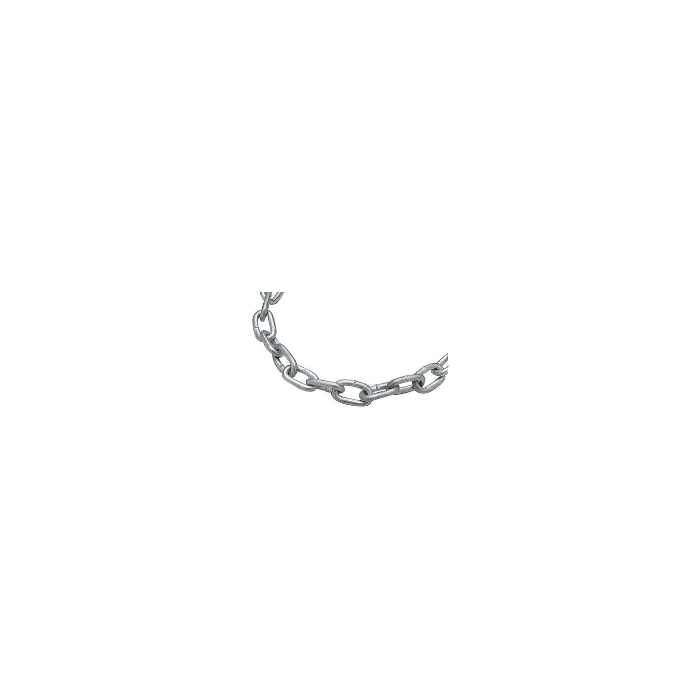 Proof Coil Chain, Galvanized, 1/4in x 141ft