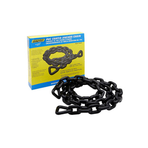 Seachoice Black PVC Coated Galvanized Anchor Lead Chain 5/16" x 5'