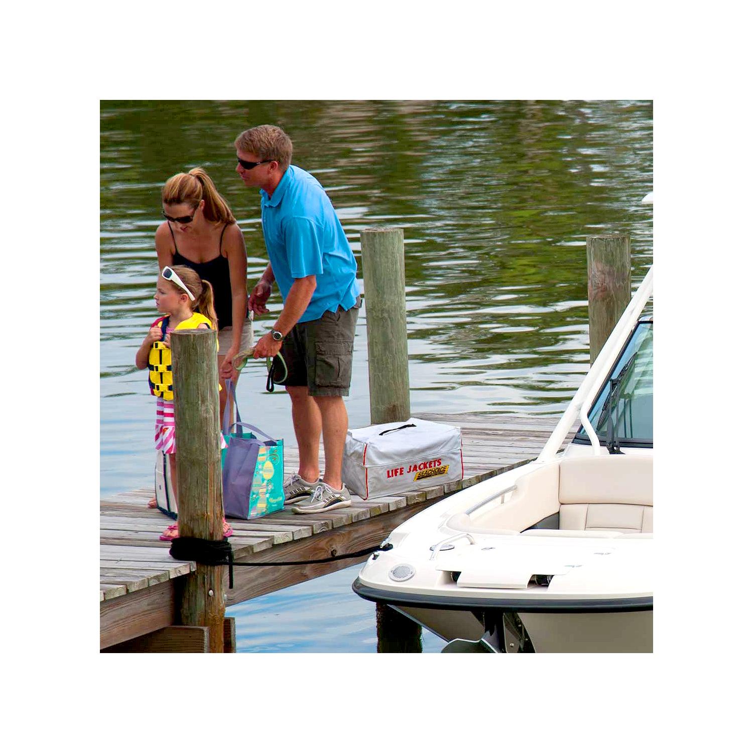 Life Jacket Bag, Holds 6, 20in x 18in x 12in