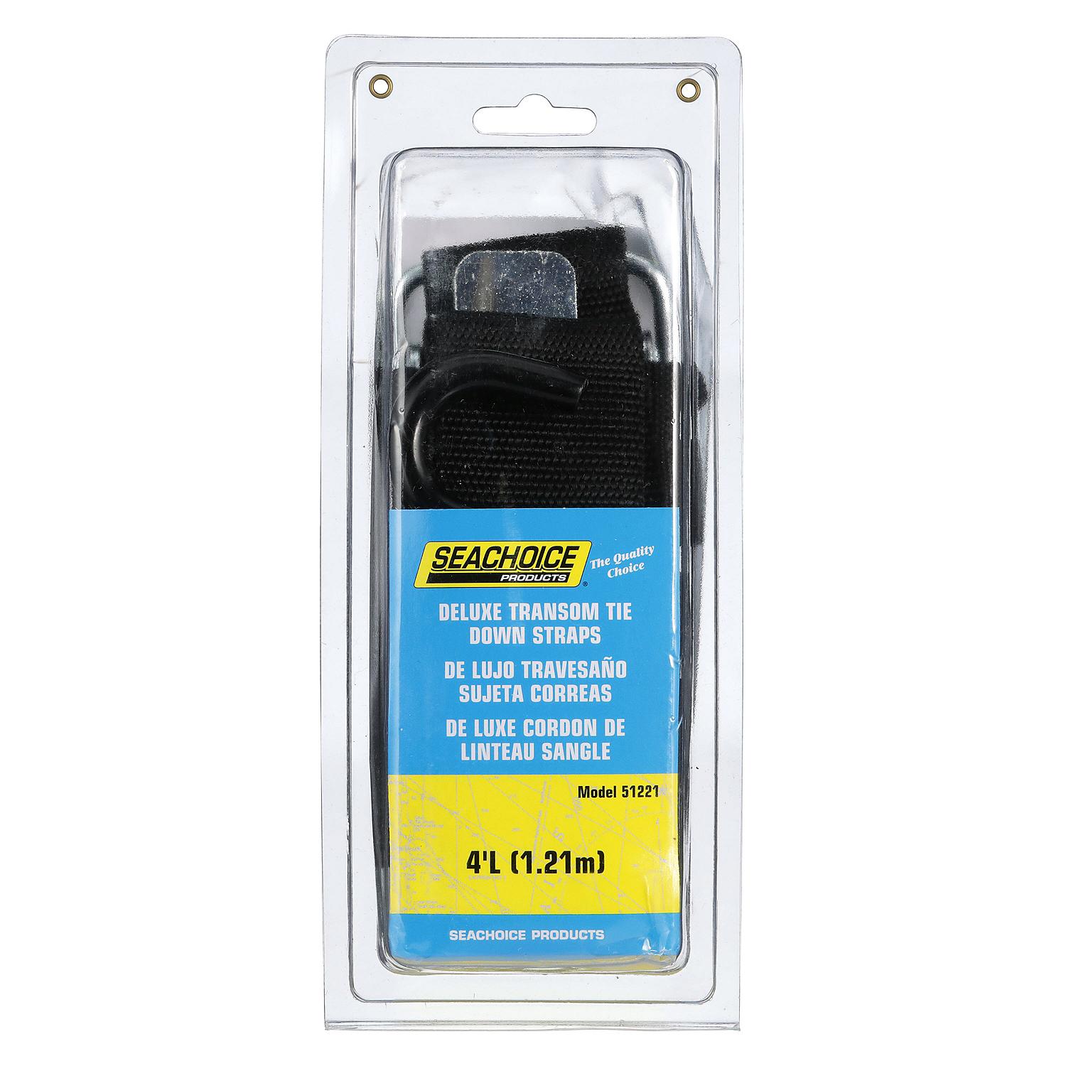 Seachoice Transom Tie Down Straps 2" x 48" (Sold as Pair)