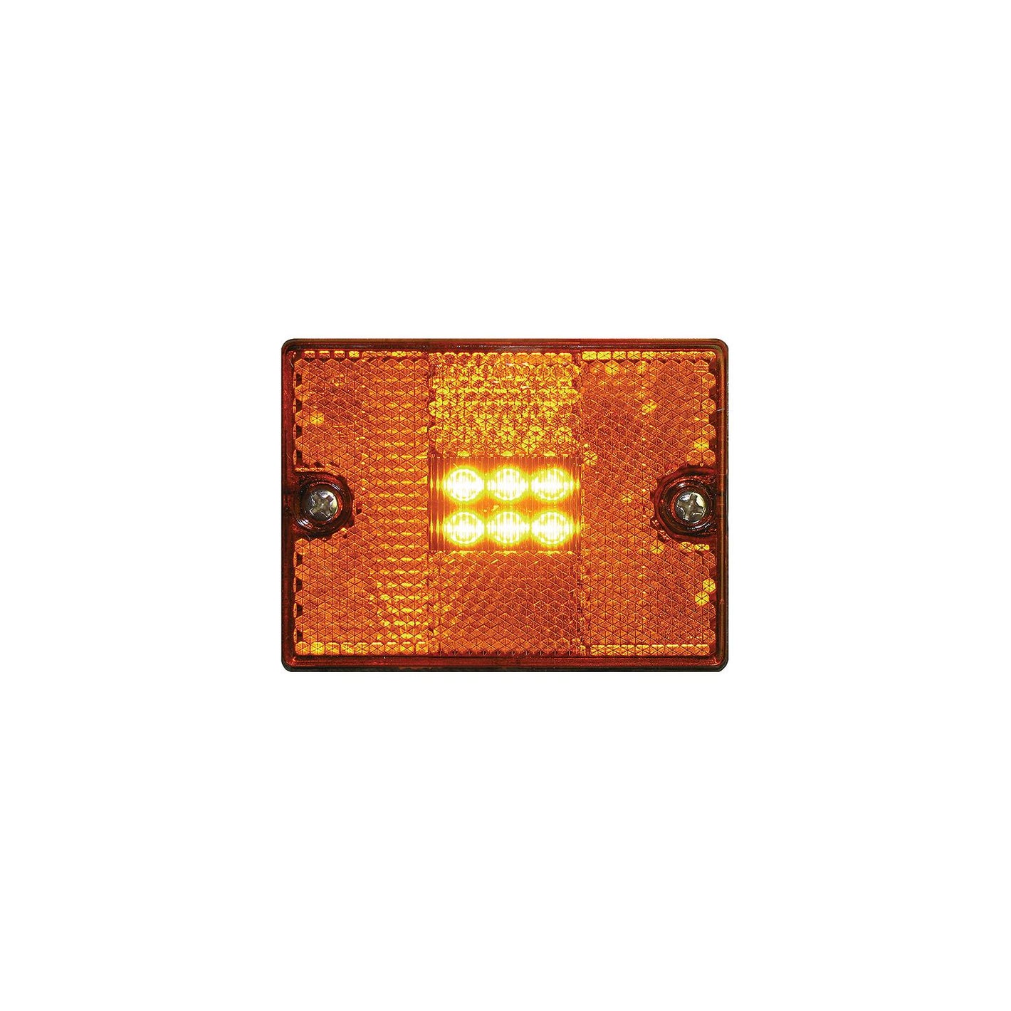 Seachoice 52891 LED Square Stud-Mount Clearance/Marker Light