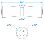 Heavy Duty Keel Roler-12 -5/8 Id(Bulk