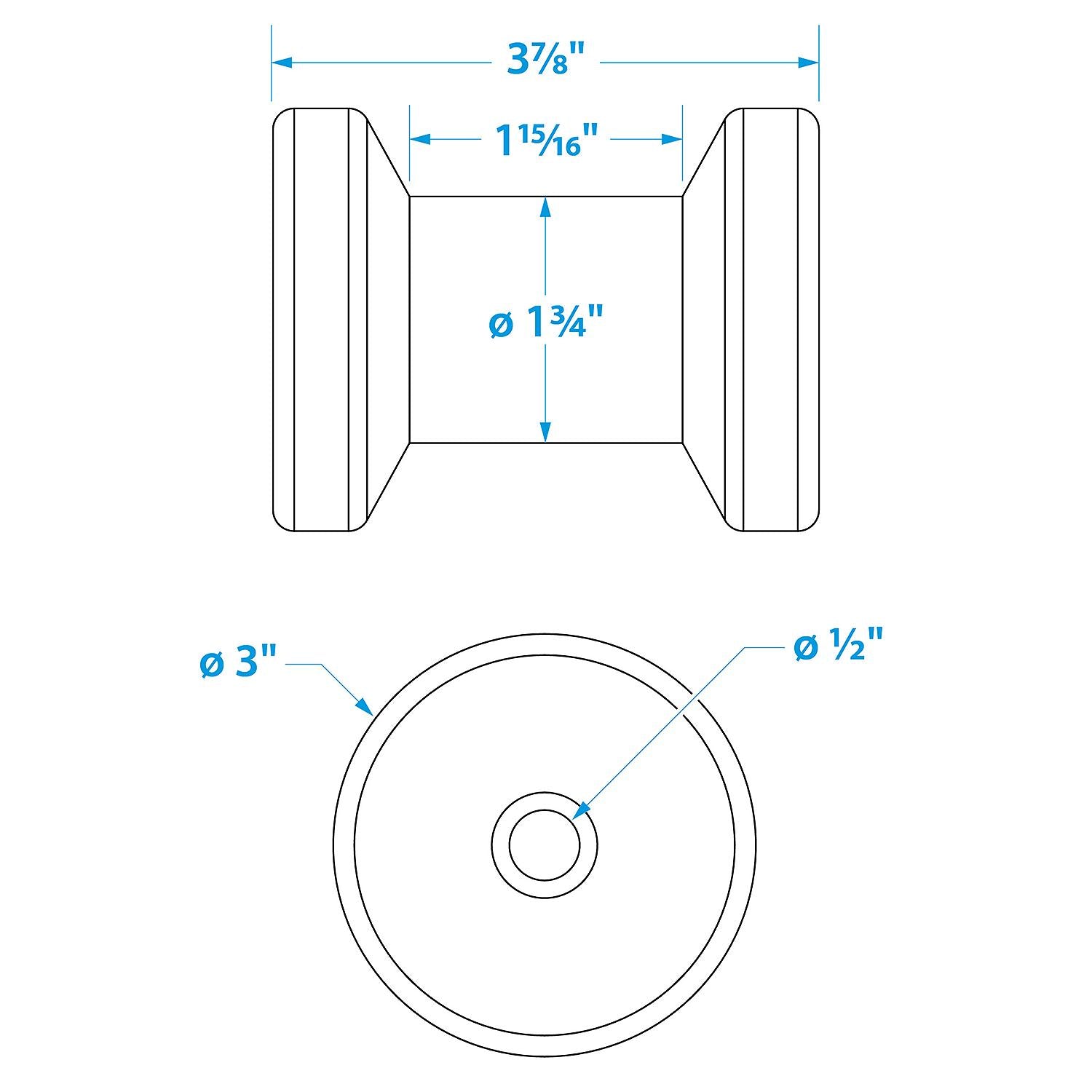 Spool Roller-4 -1/2 Id(Bulk)
