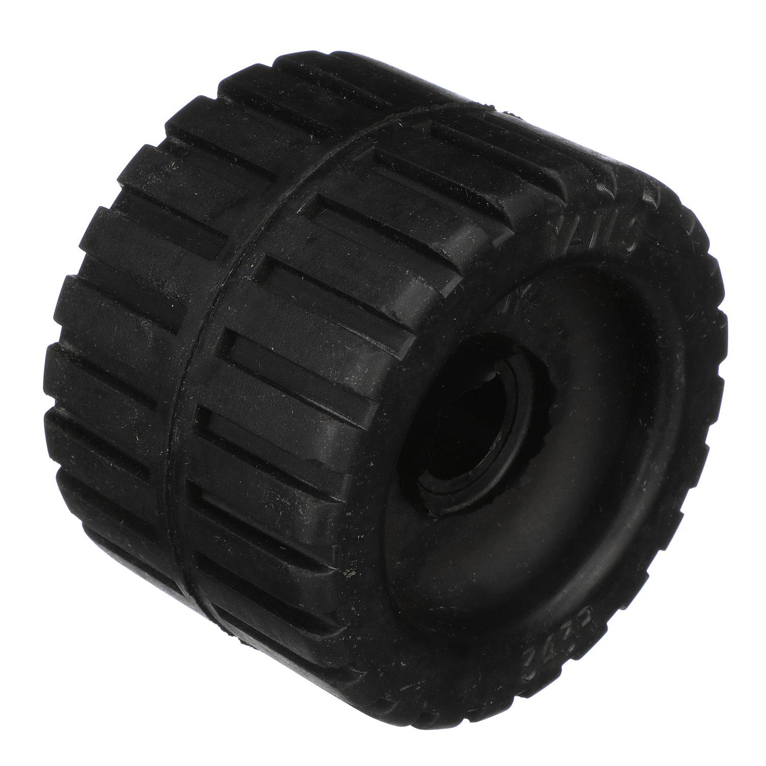 Seachoice Black Rubber Ribbed Roller 4-3/8"
