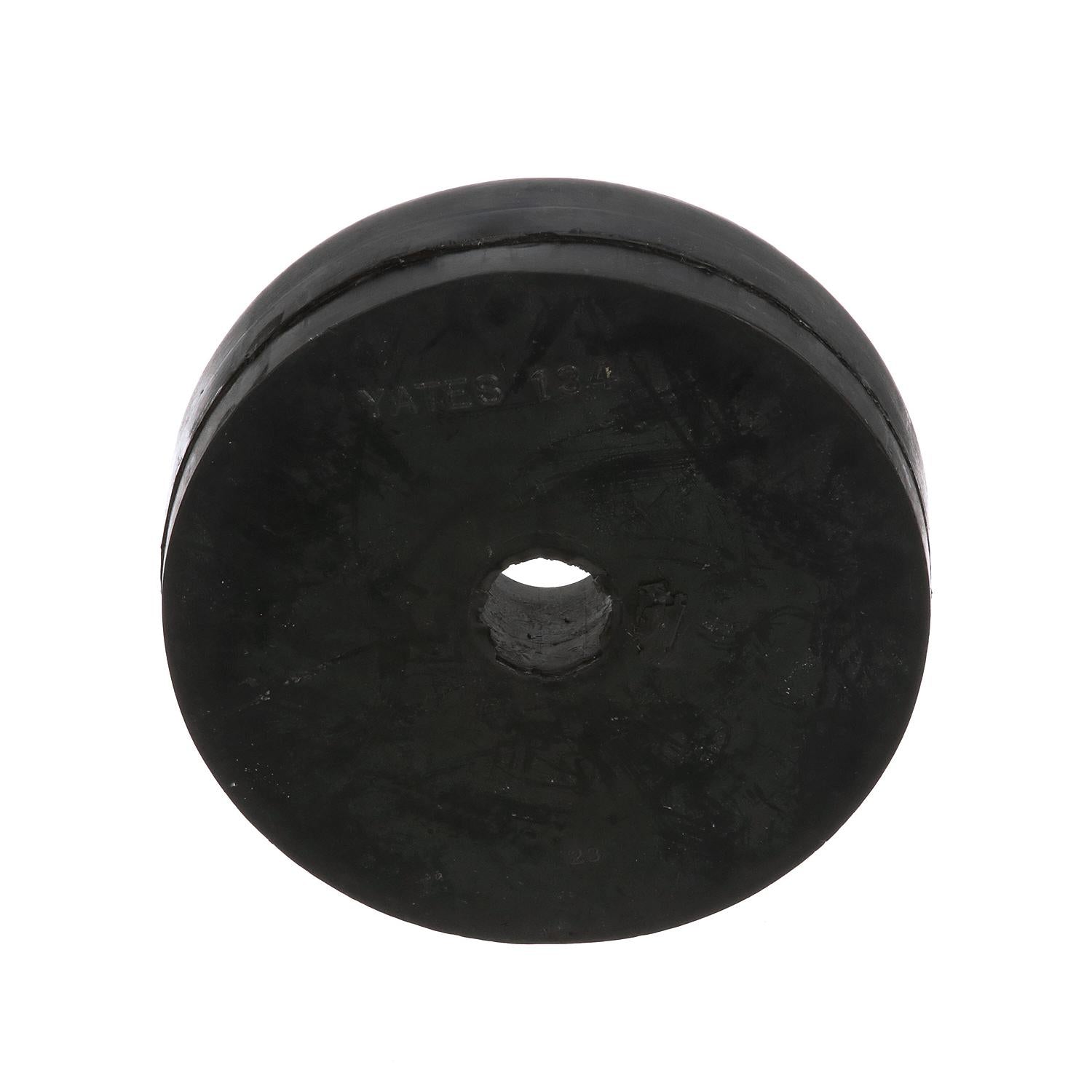 Seachoice Black Rubber Roller End Cap 
3-1/2" Dia. X 1-5/16" W With 11/16" ID