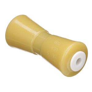 Seachoice Non-Marking TP Yellow Rubber Keel Roller With 5/8" ID Hole
