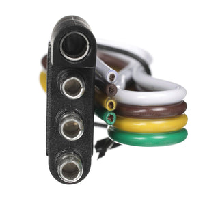 4-Way Flat Trailer Harness 48"
Car Side for 2-Wire Systems