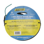 7-Way Trailer Wiring 8' Cable With 7-Way Molded Connector
