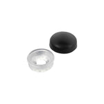 Seachoice Screw Caps, Black, Fits #6 & #8