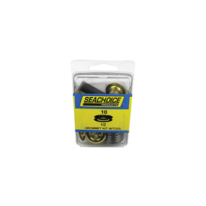 Seachoice 59998 Grommet Kit With Tool
20 Sets - 3/8" Grommets