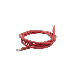 Seachoice 63034 Tinned Copper Battery Assembly, 4 AWG, Red, 6'