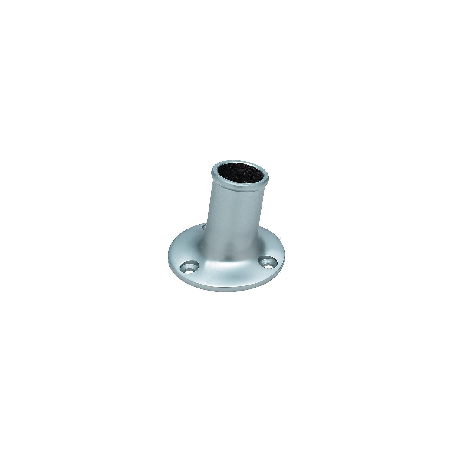 3/4in Chrome Plated Brass Flag Pole Socket