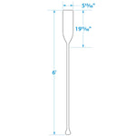 Seachoice 71148 Standard Wood Paddle � 6 Ft.