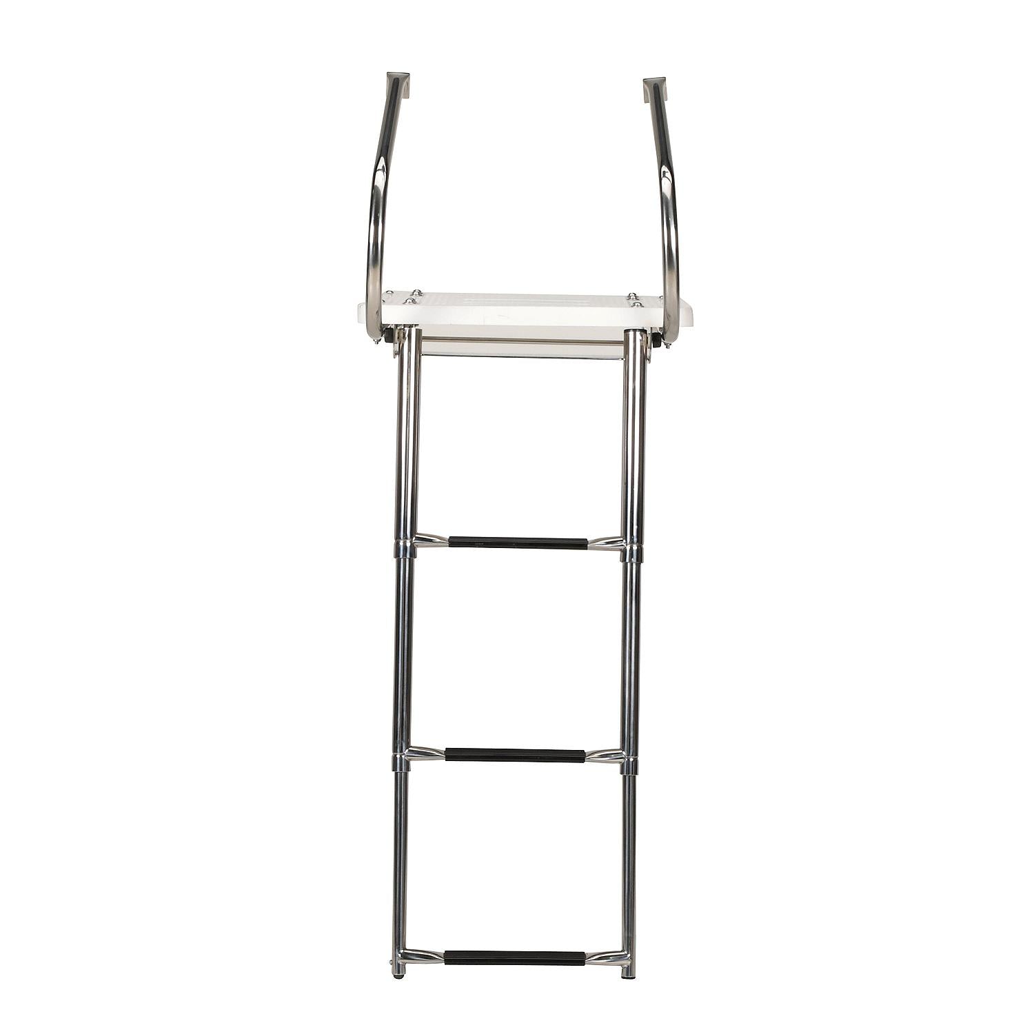 Seachoice Deluxe Universal Swim Platform With Slide Mount Telescoping Ladder