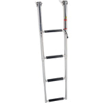 Seachoice 71306 Over Platform Telescoping Ladder, Steps: 4