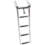  Under Platform Telescoping Slide Mount Ladder, 4 Steps