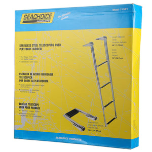 Seachoice Telescoping Ladder Only for Universal Swim Platform With Top Mount Ladder