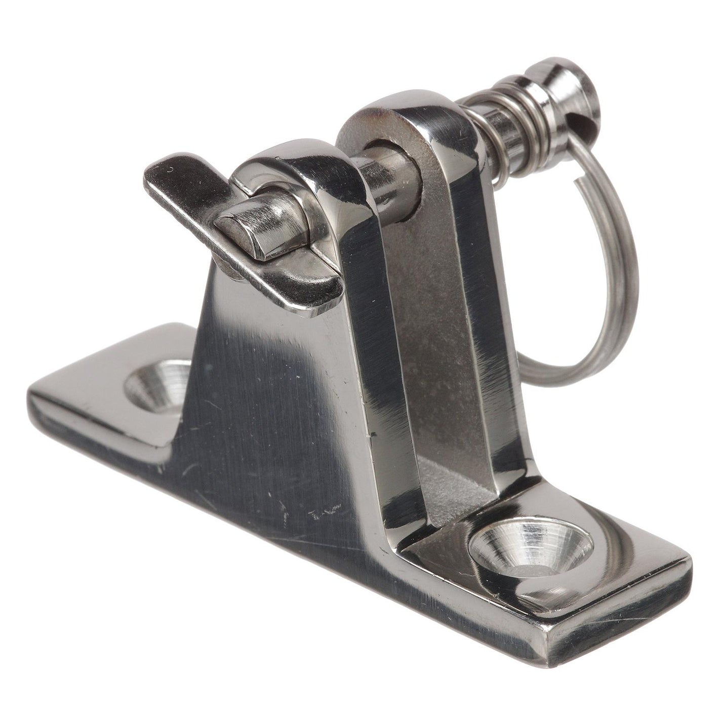 Stainless Steel Deck Hinge w/ Removable Pin, 90�� 