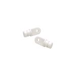 Internal Eye End, 3/4in, White, 2/PK