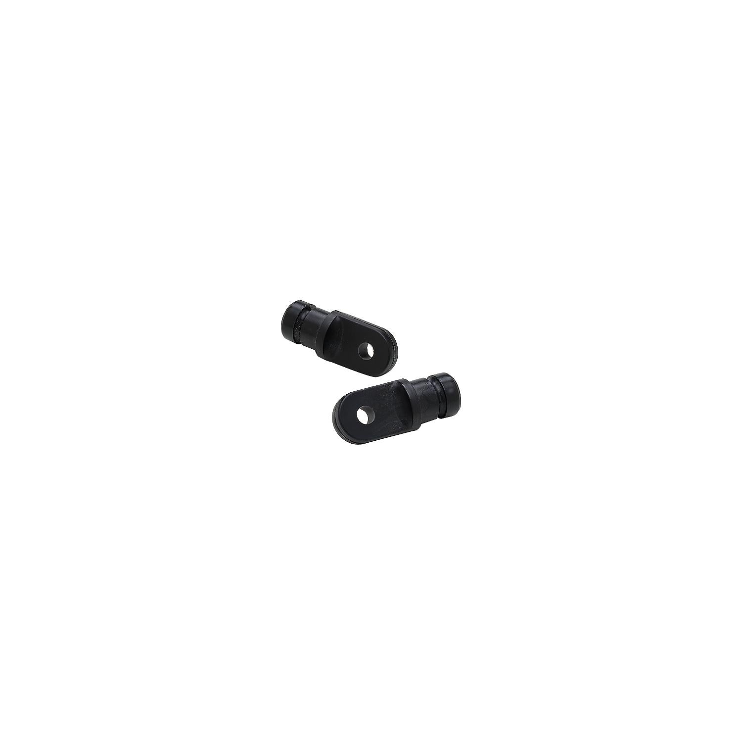 Internal Eye End, 7/8in, Black, 2/PK