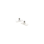 Side Mt Deck Hinge - White