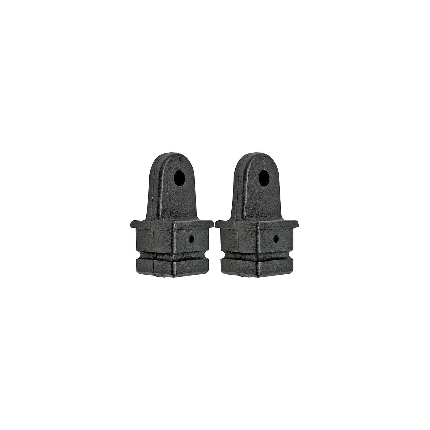 Internal Eye End, Black 1in, 2/PK