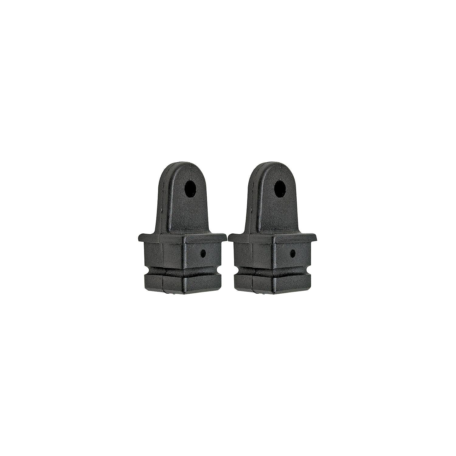 Internal Eye End, Black 1in, 2/PK