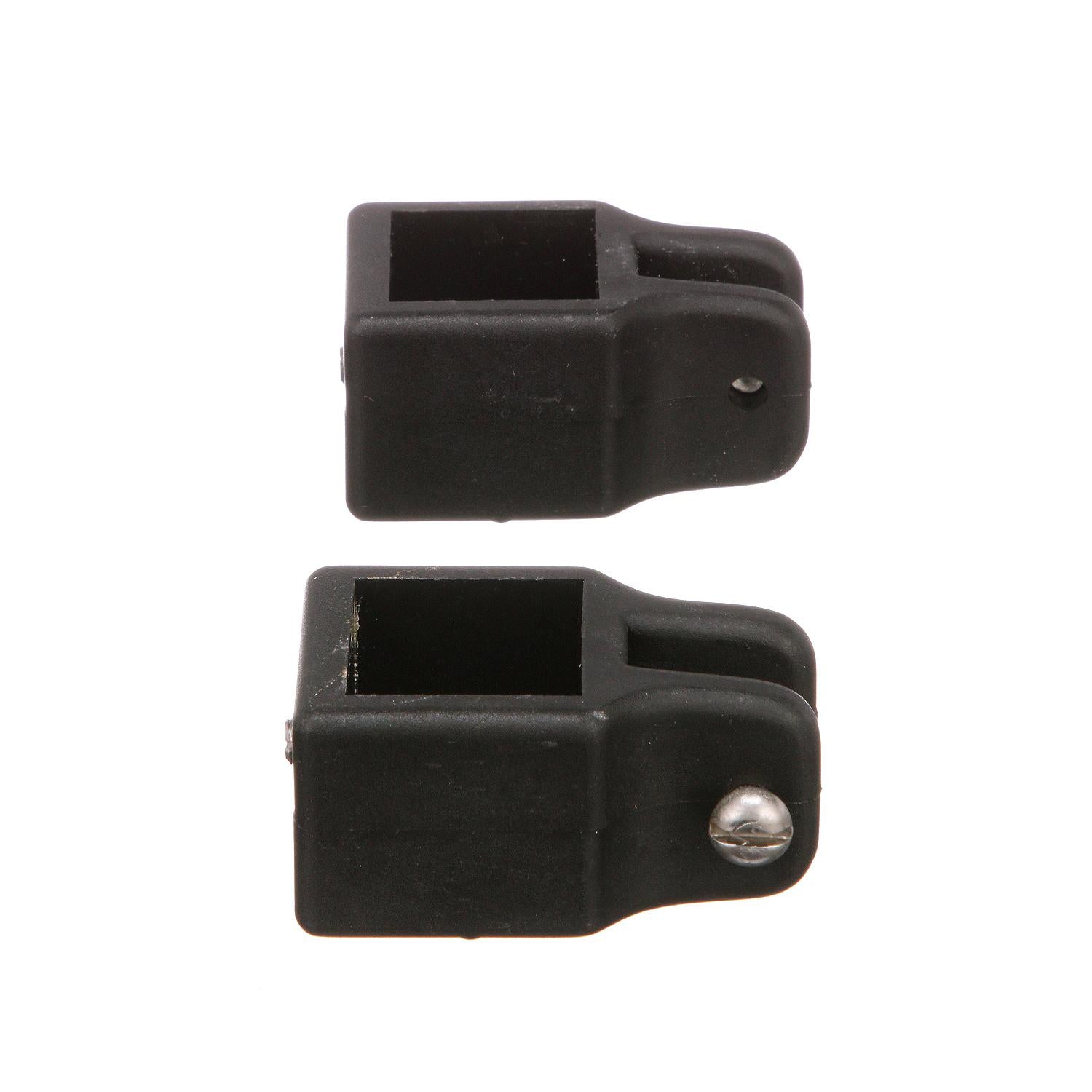Seachoice Square Jaw Slides Fit 1" OD Tube-Black (2 Per Pack)